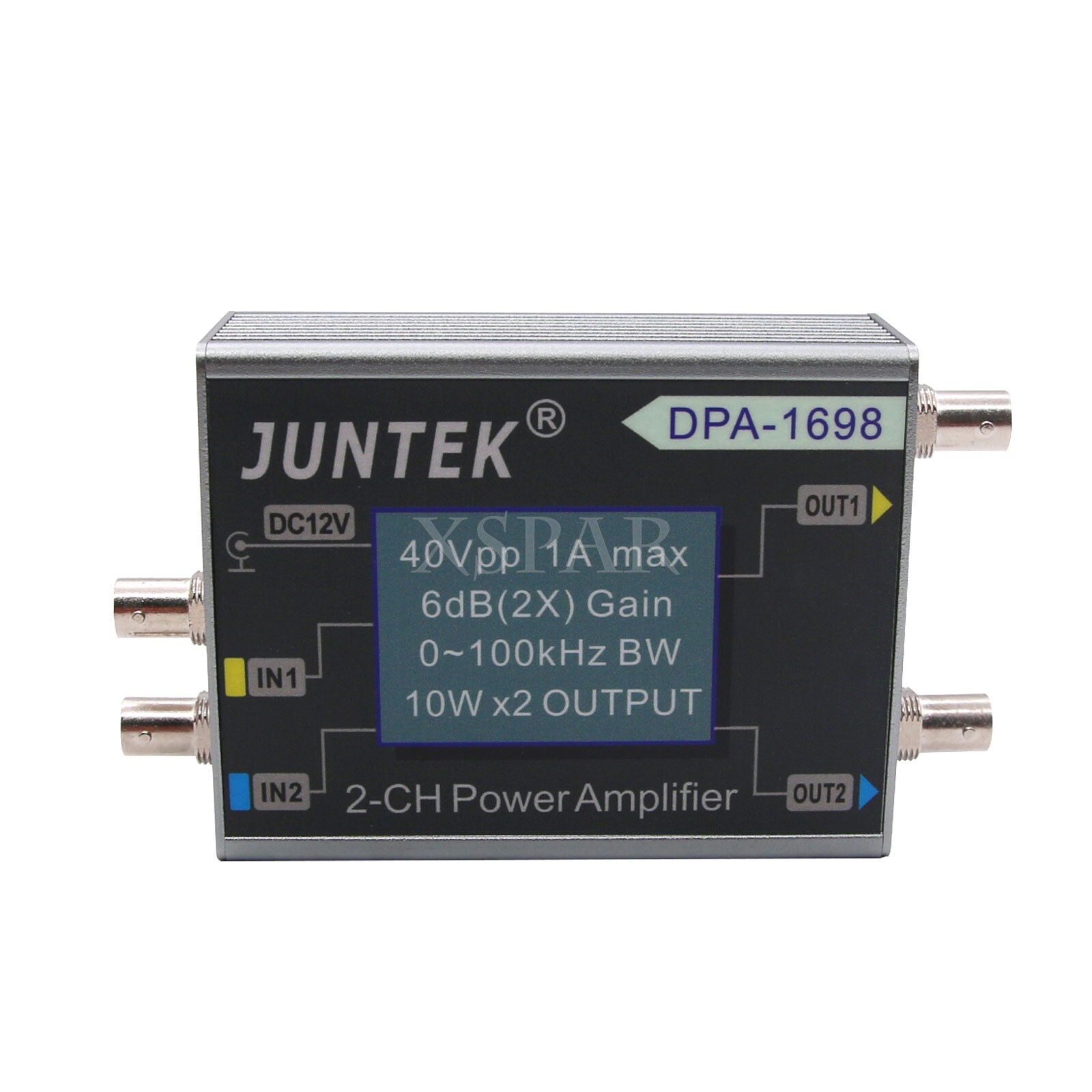 DPA-1698 2-CH Function Generator Amplifier 0-100KHz 10W*2 for DDS Functional XR