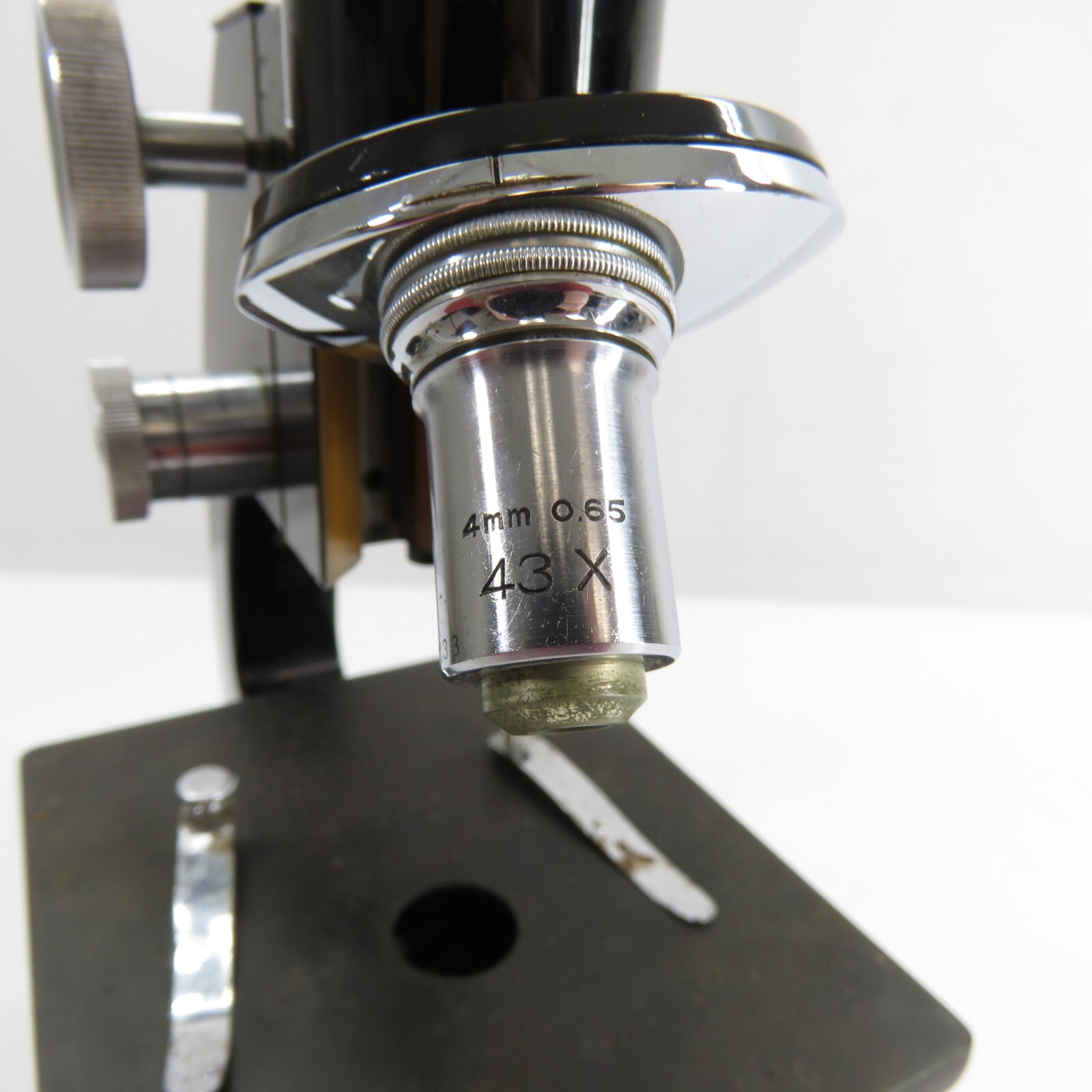 Vintage Black Bausch & Lomb Optical Co. #289794 Microscope
