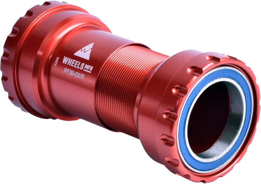 Wheels Manufacturing PF30 Outboard Bottom Bracket - For 30mm Spindle, ABEC-3