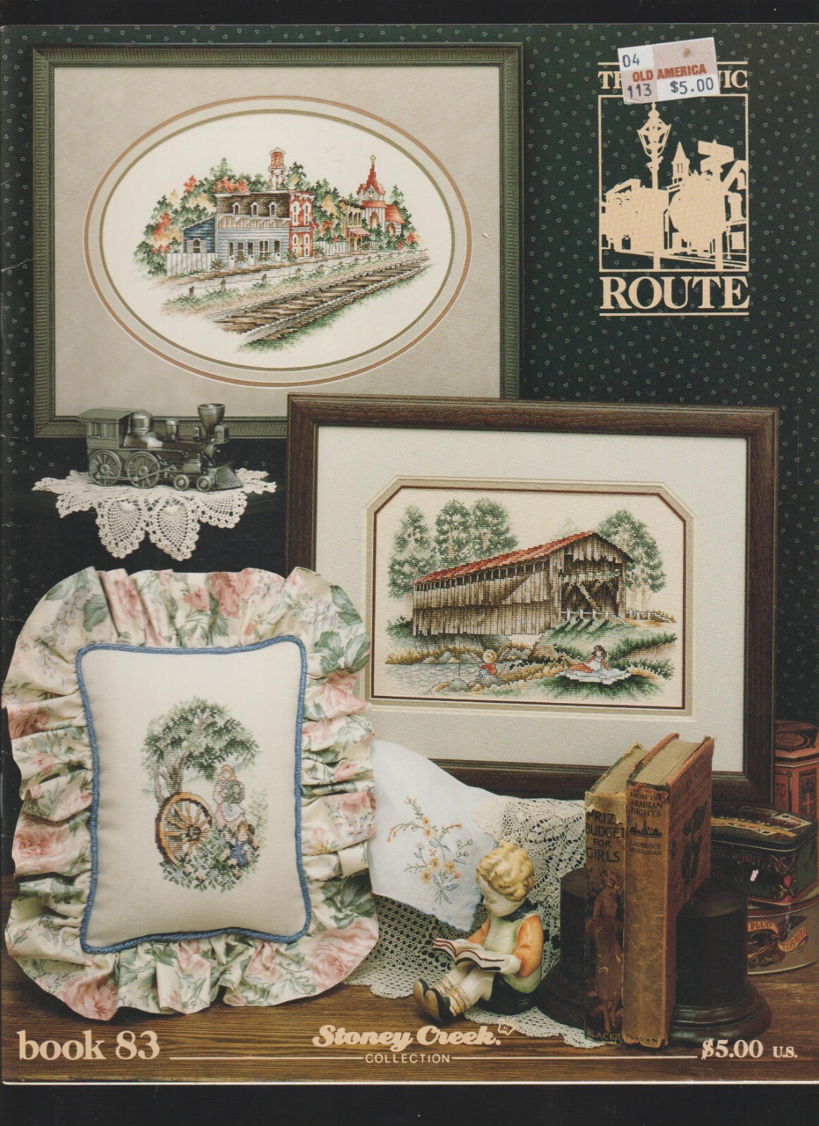 Stony Creek Historic Route Cross Stitch Craft 1983