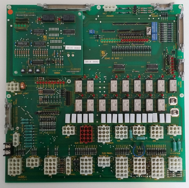 Display Controller Board connector board  Ryobi 3302 itek AB Dick 5340 61 642 1