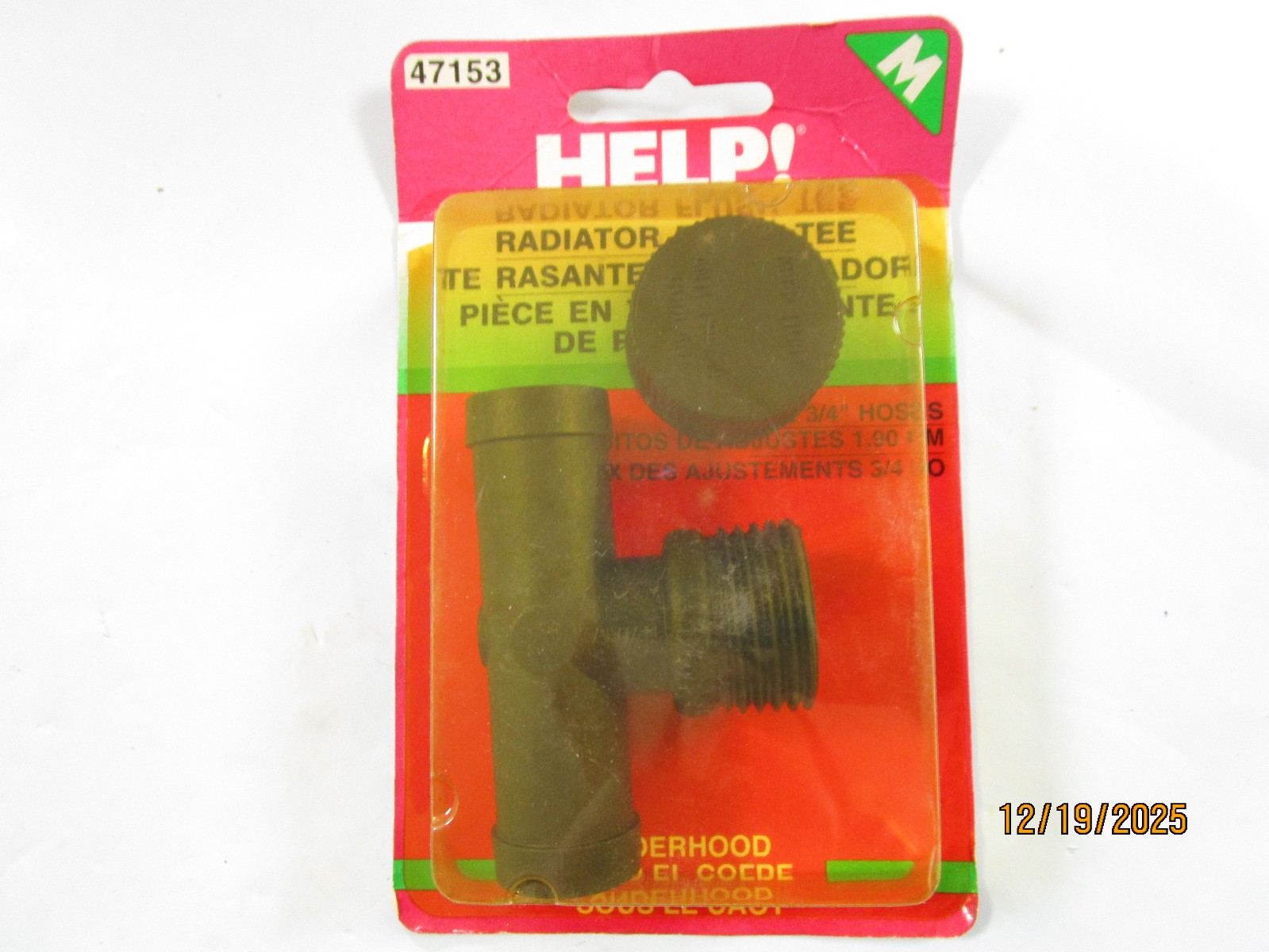 Engine Coolant Flush Tee Motormite 47153