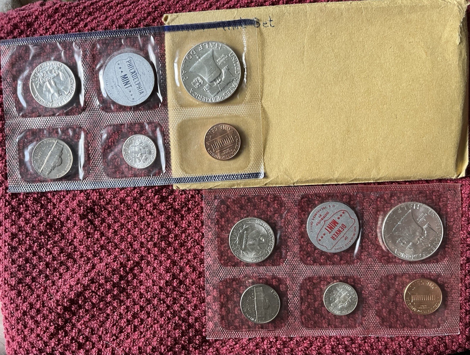 1959 P&D Silver United States Mint Set, OGP