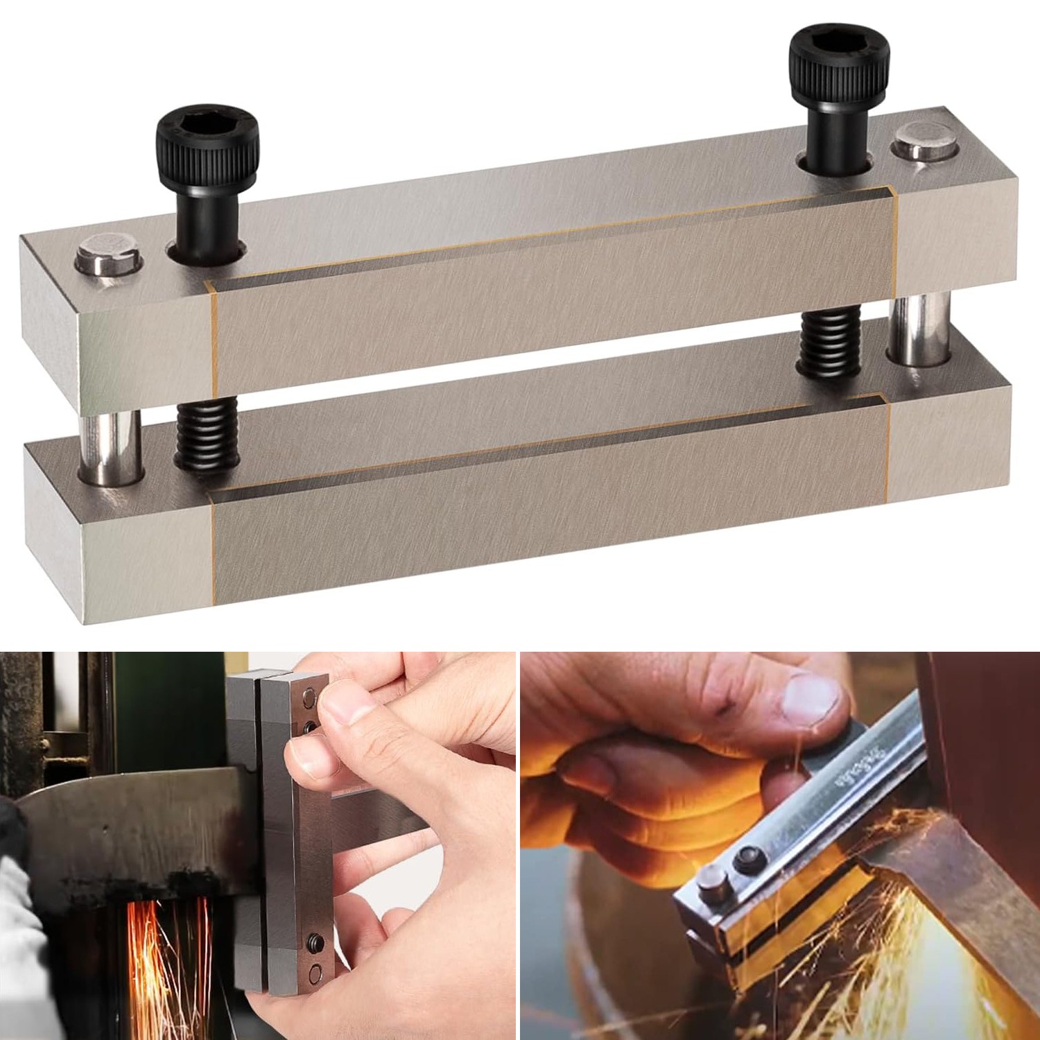 Hardened File Guide and Carbide Surface For Knife Making Tool Knife Makers