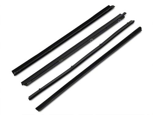 1976-1995 Wrangler YJ and CJ7 Replacement Full Door Seal Kit Driver & Passenger