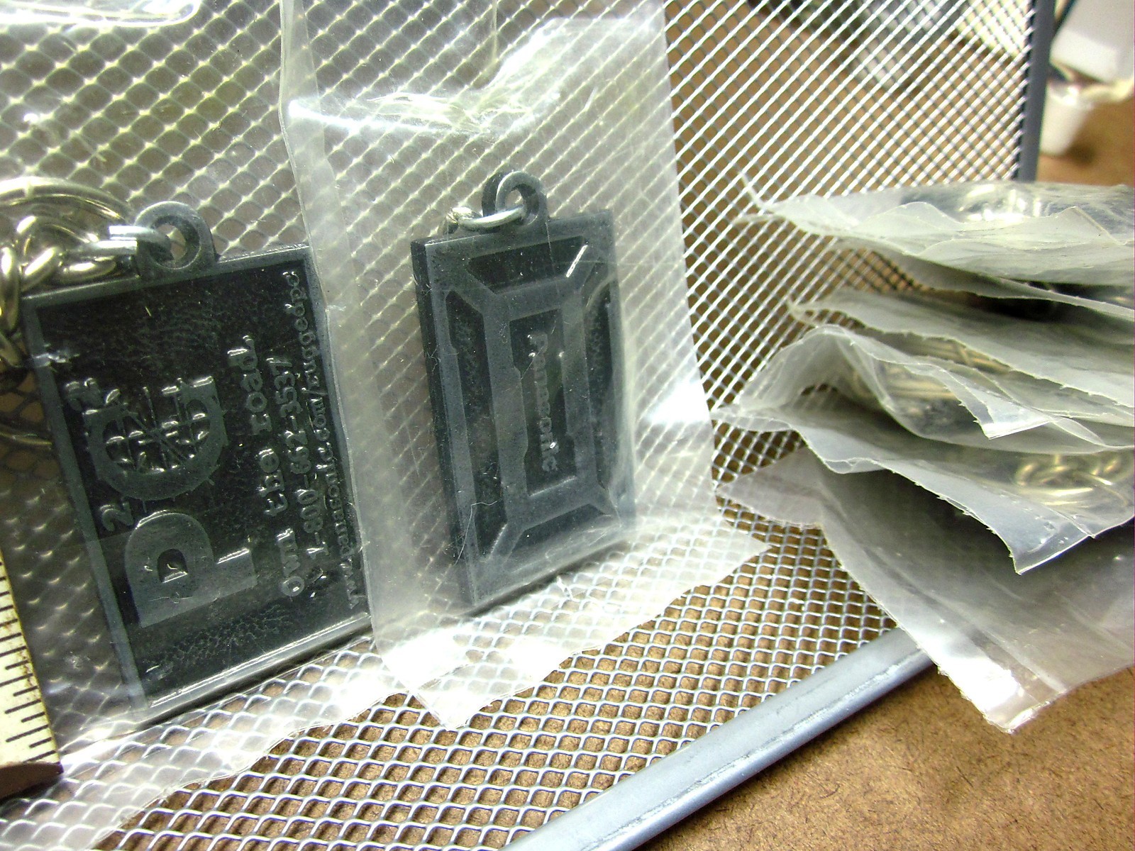 PANASONIC metal key chain NWT personal computers PC 1990s CF-62 new OG