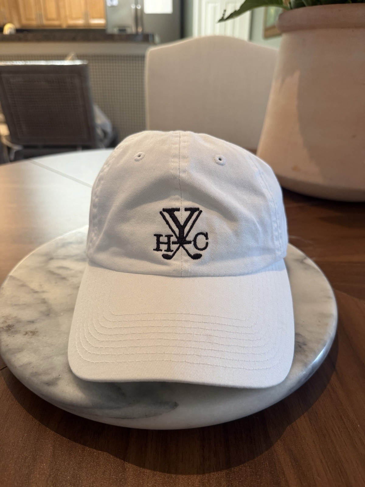 Yeamans Hall Club Richardson Golf Hat Embroidered Logo Top 50 Course Cap