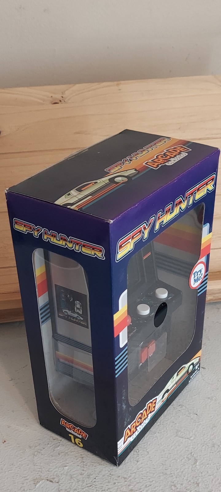 Spy Hunter - Arcade Classics Midway Mini Arcade Machine, Brand New!