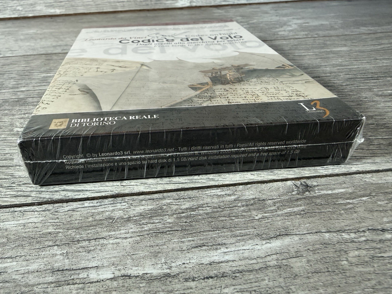 Codice Del Volo Codex On Flight DVD-ROM Windows Leonardo da Vinci B27