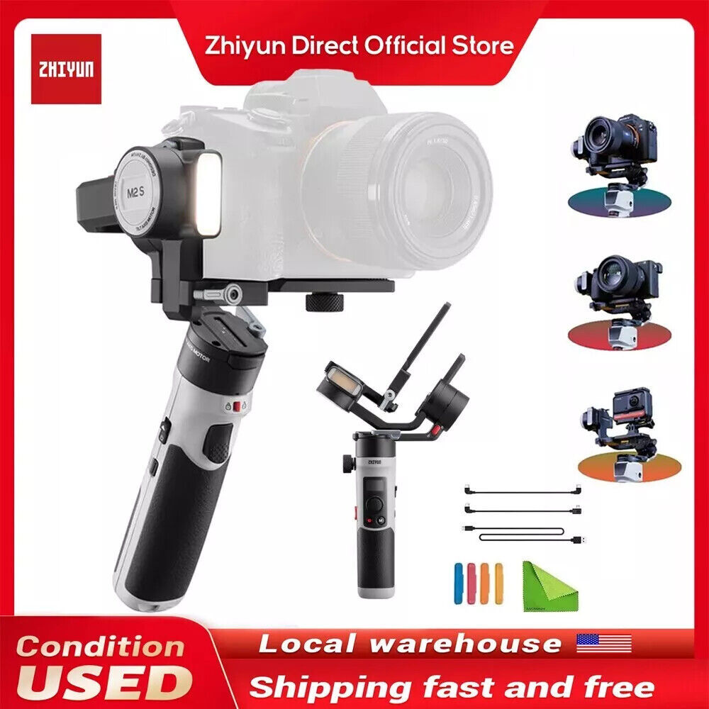 Zhiyun Crane M2S Handheld Gimbal Stabilizer for Smartphone Action Cameras DSLR