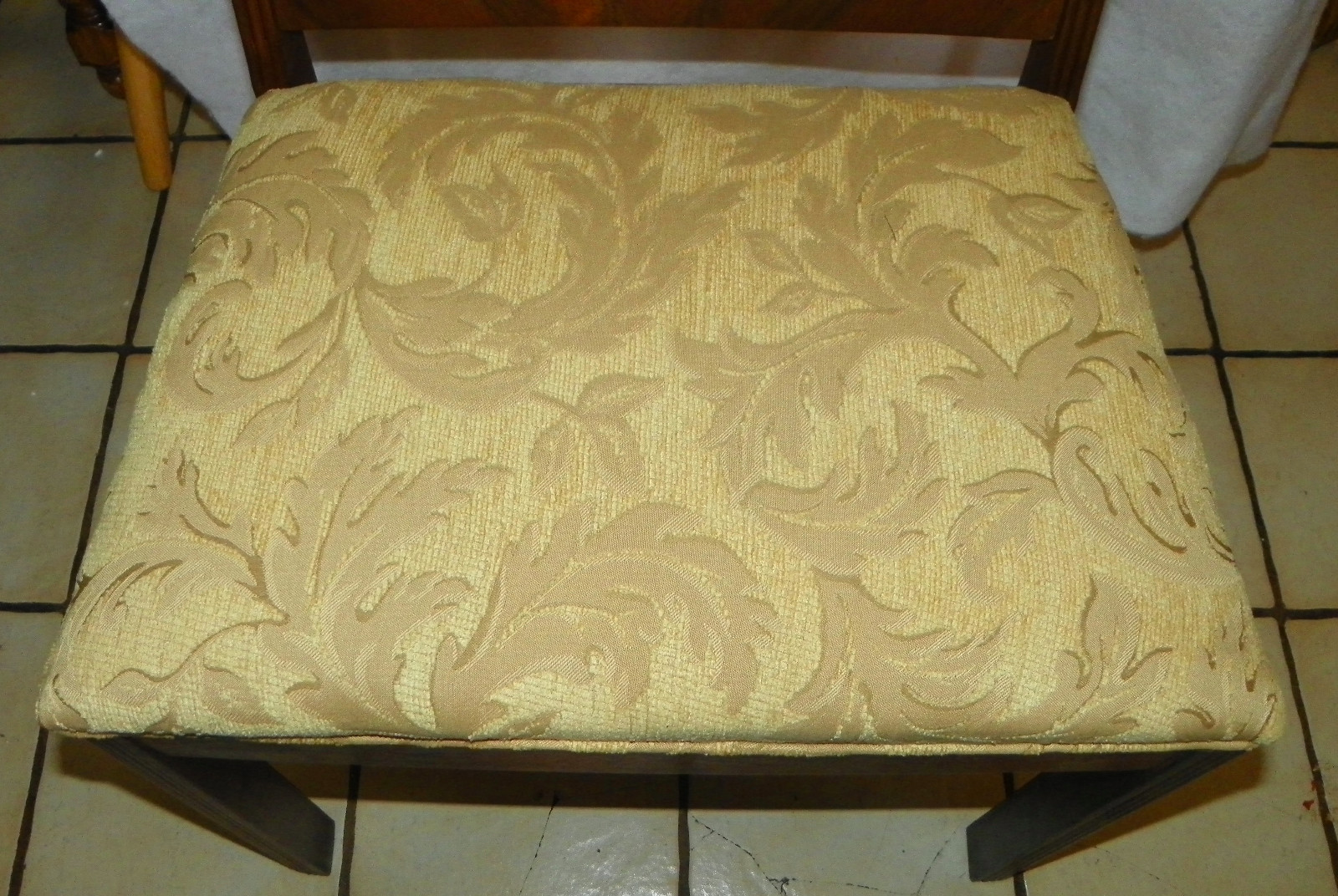Walnut Vanity Bench (VB-3)