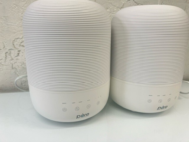 Pure Enrichment Top Fill Humidifier Set Bundle, 2-Pack
