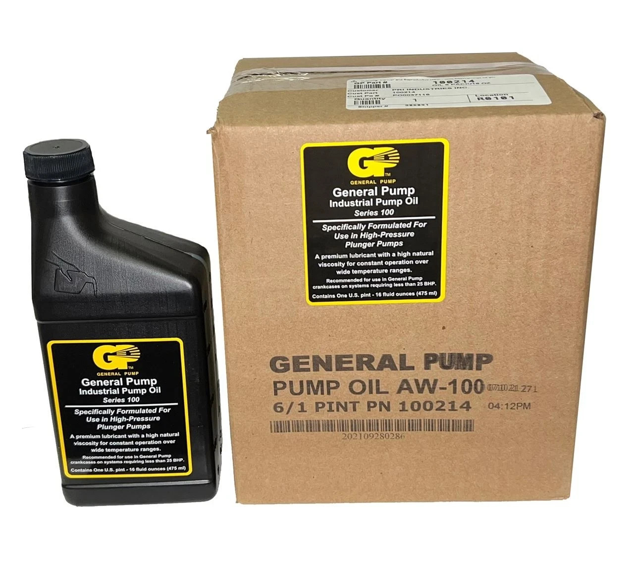 General Pump 100214 Series 100 Oil, 6-Pack of 16 oz. Bottles