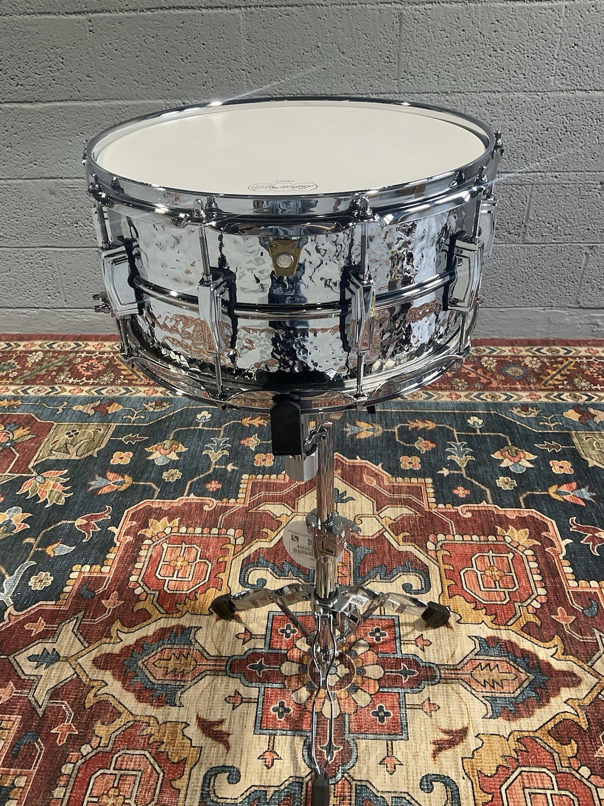 Ludwig 14x6.5 Supraphonic Hammered Snare Drum LM402K