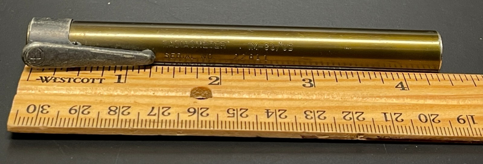 Vintage Pocket RADIACMETER IM-93/UD Landsverk Radiation Detector