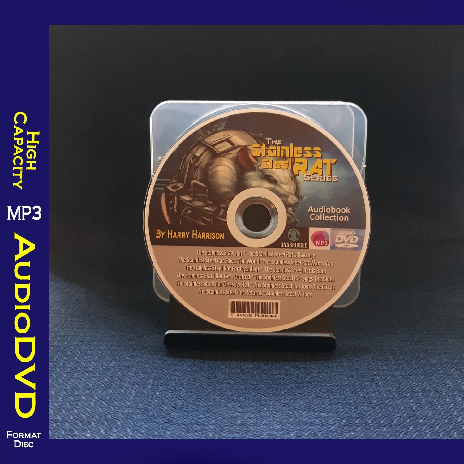 The STAINLESS STEEL RAT Series By Harry Harrison - 12 MP3 Audiobook Collection