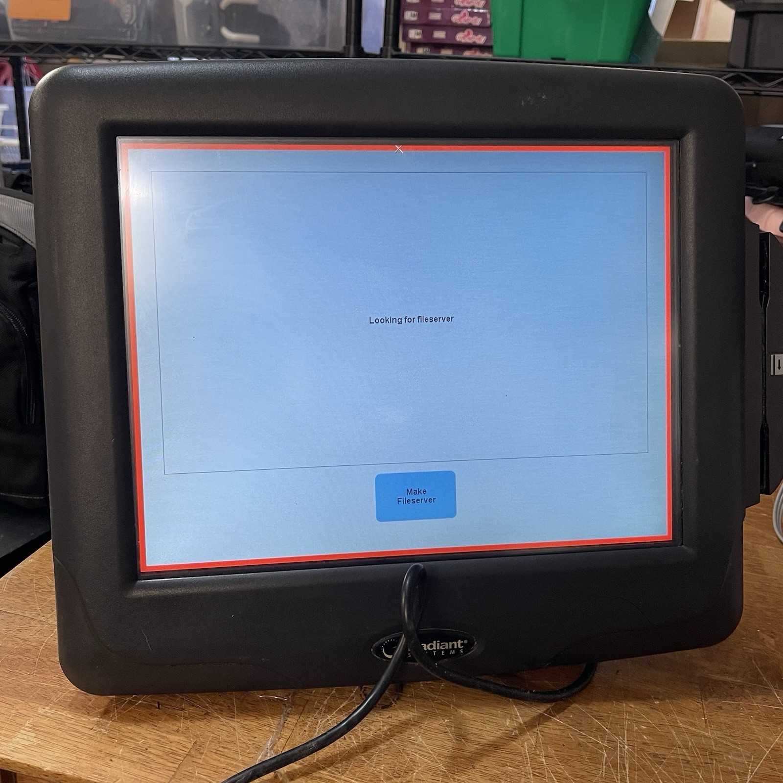 Radiant 7752 | Touchscreen POS Terminal W/ Card Scanner