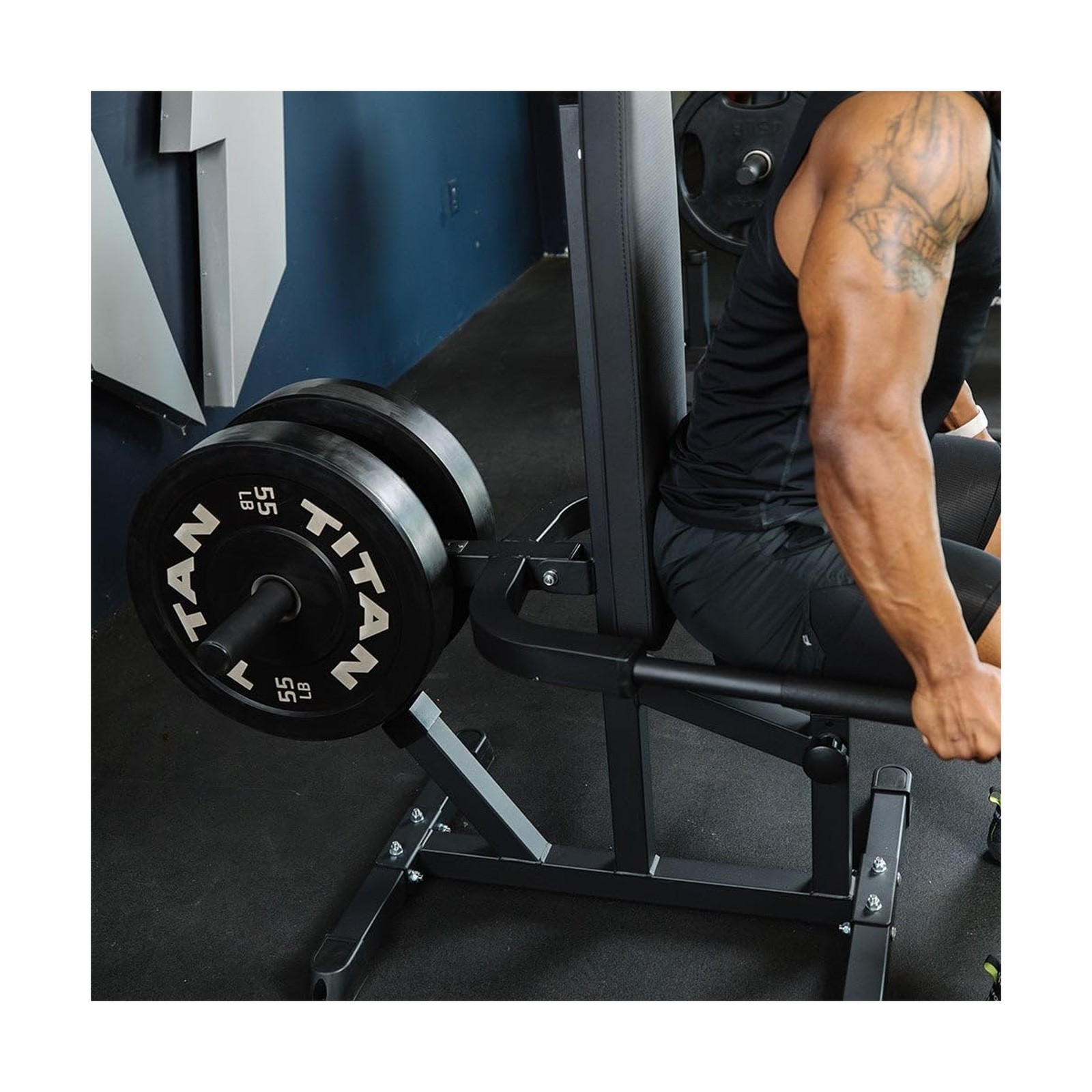 Plate Loaded Seated Dip Machine, 200 LB Capacity, Adjustable Seat & Backrest