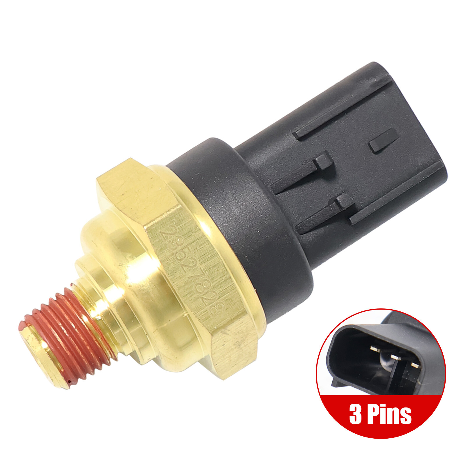 23527828 for 14L Series 60 S60 Detroit Diesel Truck Oil Fuel Pressure Sensor