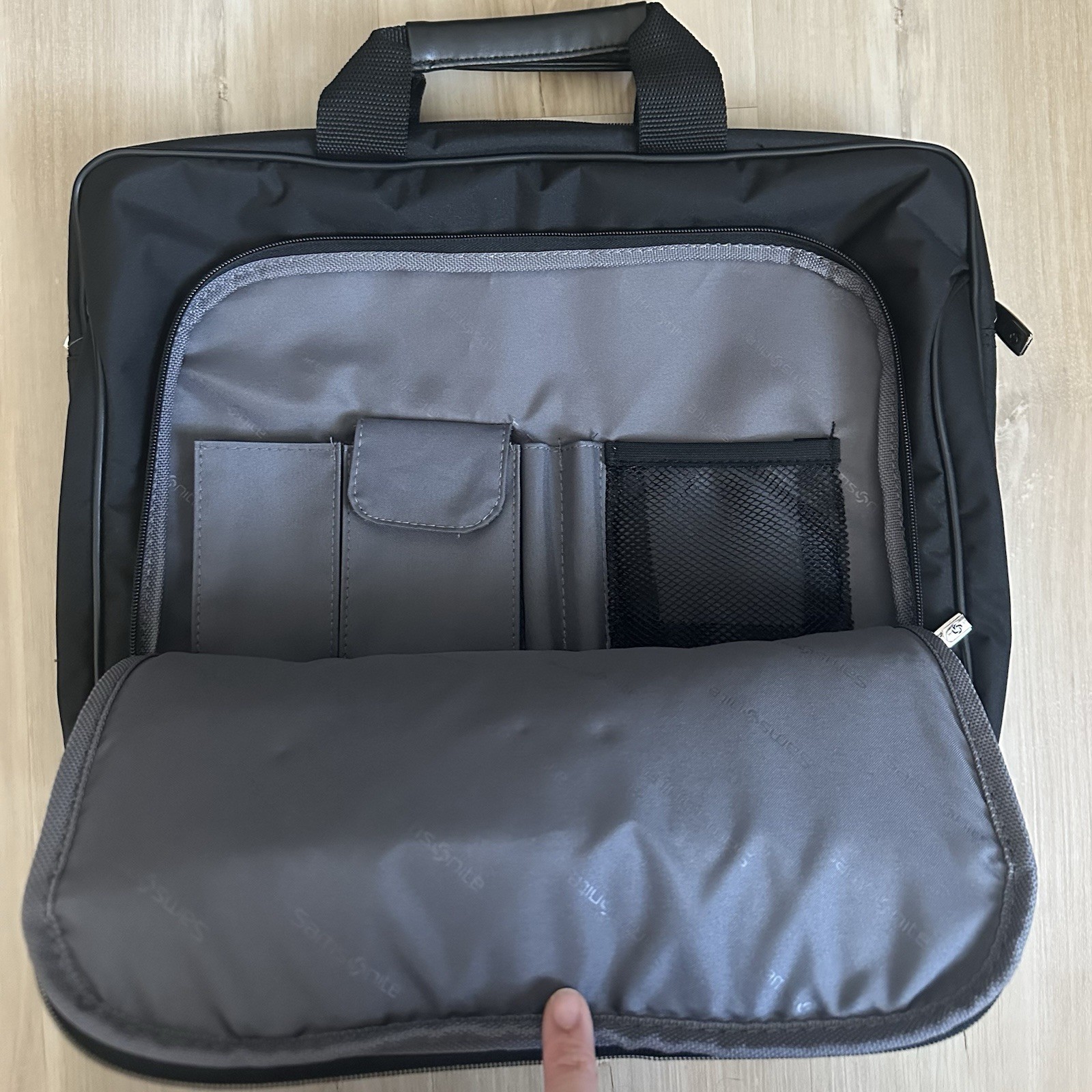 Samsonite Black Laptop Shuttle Business Case Computer Travel Bag