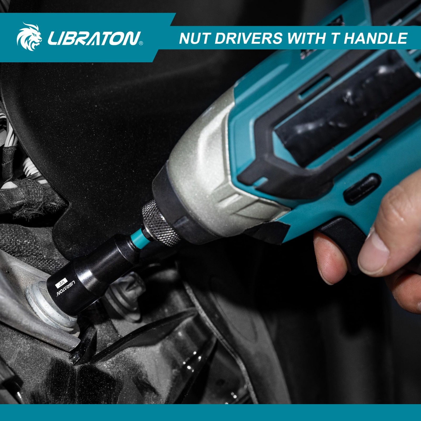 LIBRATON 27PCS Magnetic Nut Driver Set with Ratcheting T Handle, Driver...