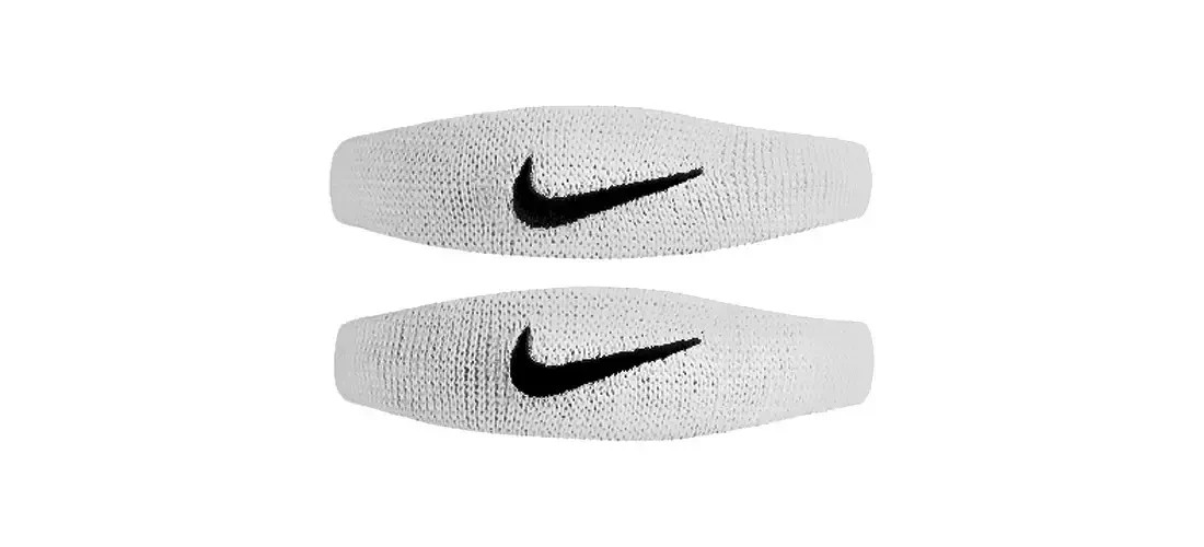 Nike Dri-FIT Football Bicep Bands  2-pack  - White
