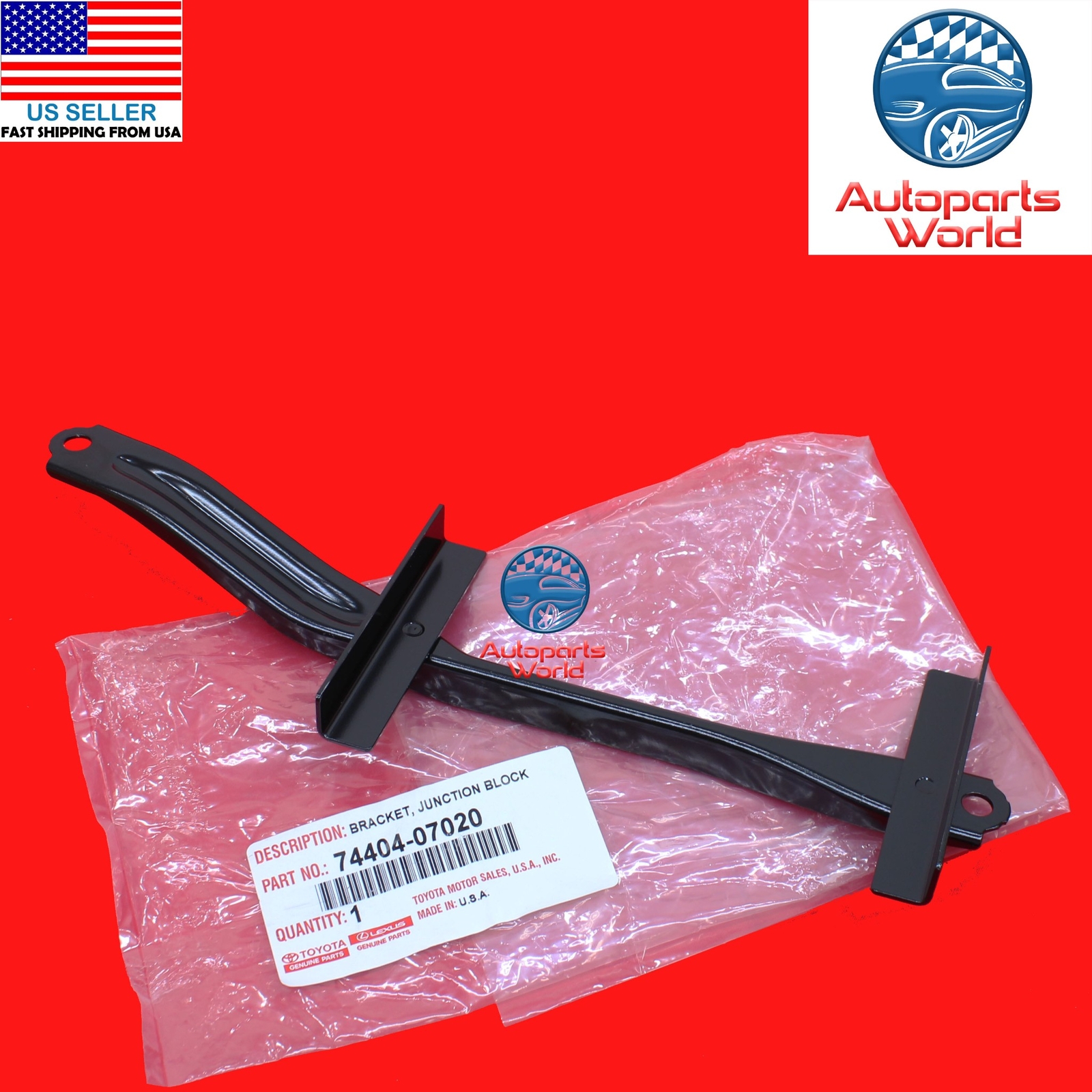 NEW GENUINE OEM TOYOTA 2005-2012 AVALON BATTERY HOLD DOWN CLAMP 74404-07020