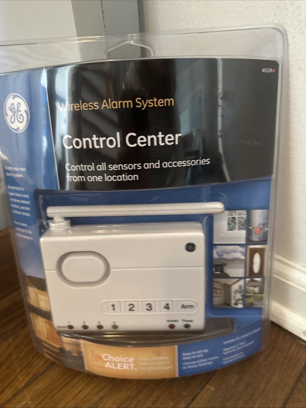 New GE Wireless Alarm System Control Center Kit 45142 Choice Alert Security