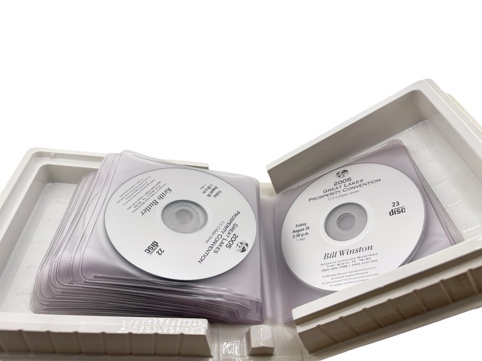 2005 Great Lakes Prosperity Overflow Convention Kenneth Copeland 31 CD Set