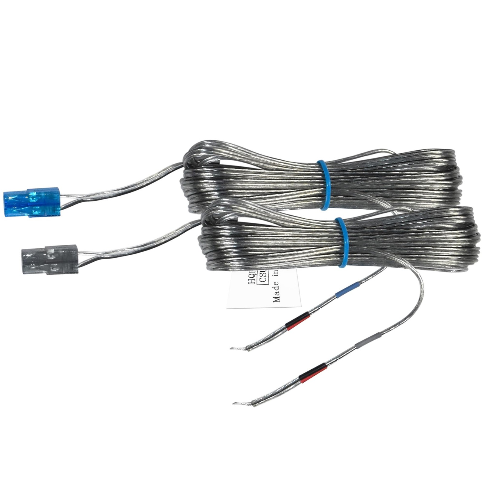 HQRP AH81-02137A A/S Rear Speaker Wire Cords Compatible with 4 meters, Grey