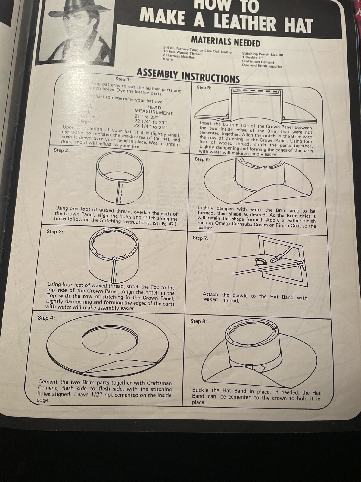 Ideas For Leather Projects ￼Instructions And Patterns