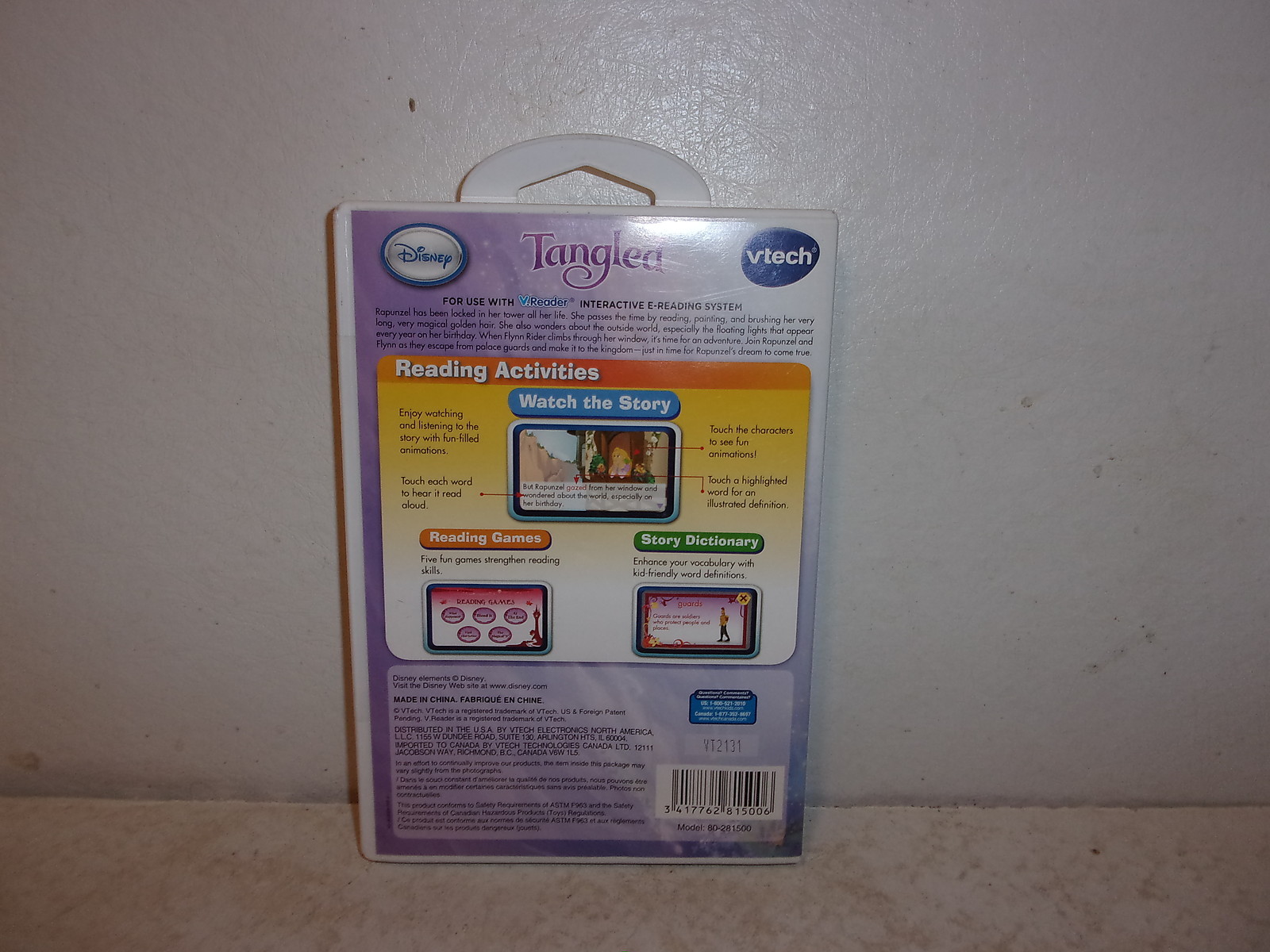 Vtech V.Reader - Disney Tangled - Ages 4-6