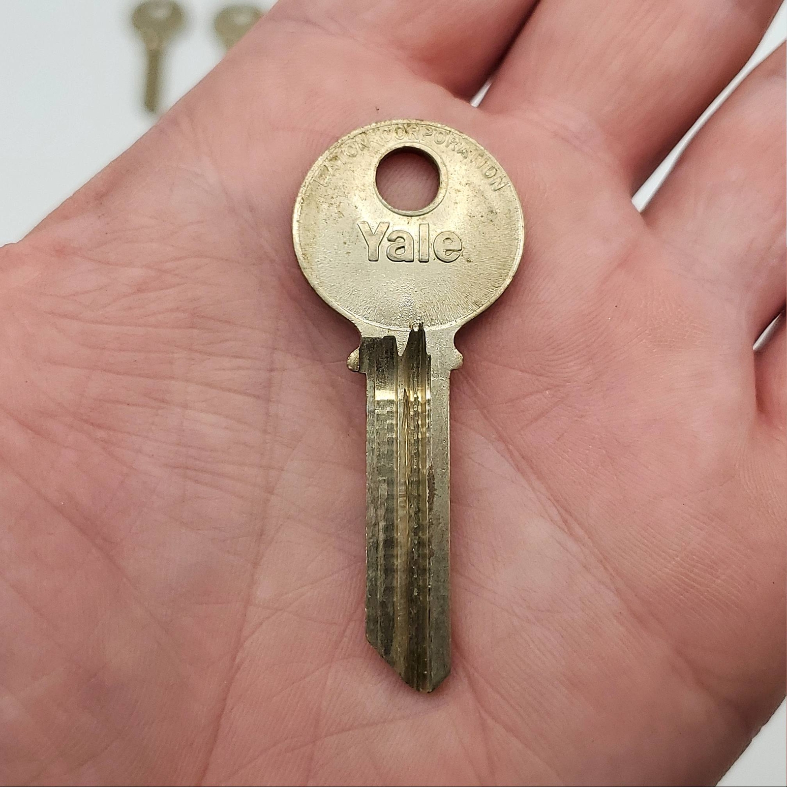 5x Yale RN11 Key Blanks GSV Keyway Nickel Silver 6 Pin NOS