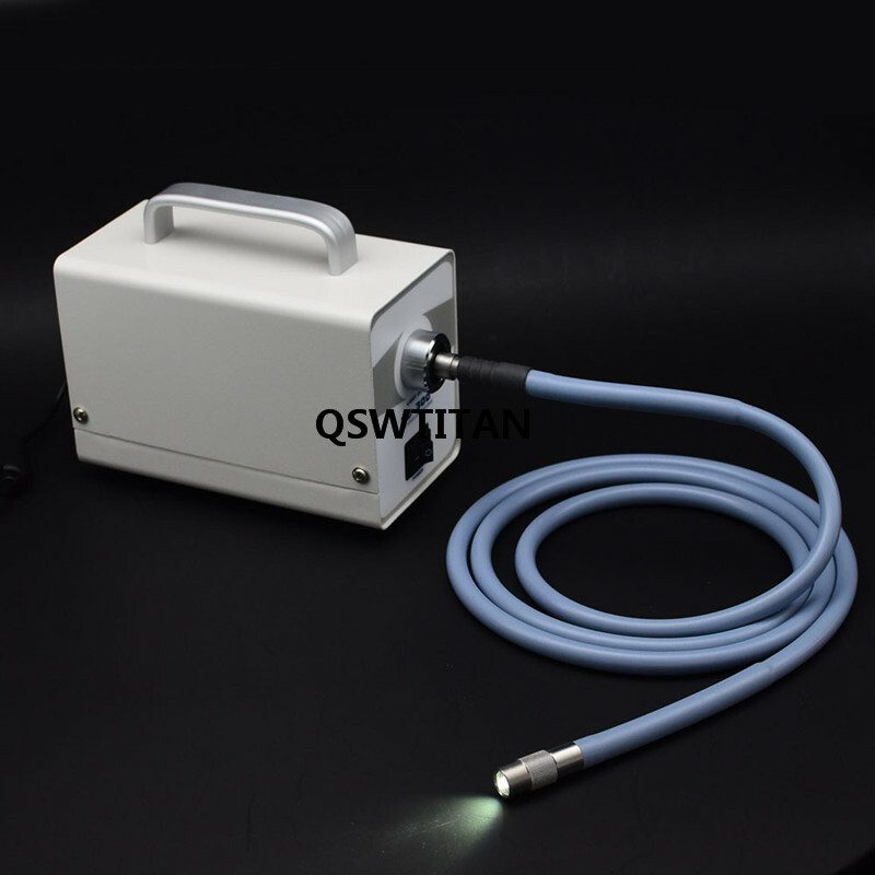 Silicone cable Endoscop Fiber 1.8m-3m Light Source Microscope Guide interface