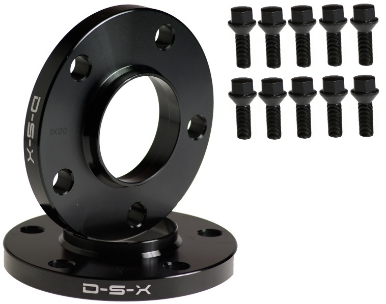 15mm Wheel Spacers 5x120 72.56mm PAIR for BMW E36 E46 E87 E90 E91 M3 E60 + BOLTS