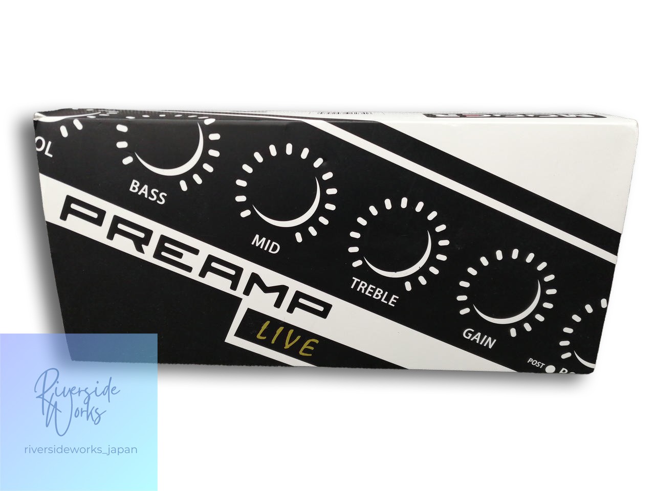 MOOER PREAMP LIVE Guitar Preamp Effects Pedal - Compact Design JP