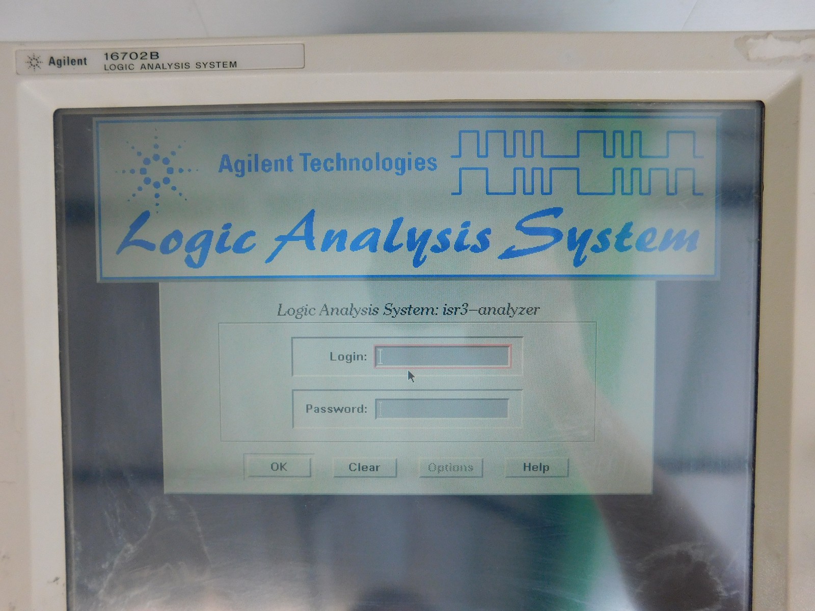 AGILENT 16702B LOGIC ANALYSIS SYSTEM W/ 16710A 8KSA ANALYZER (PPS85)