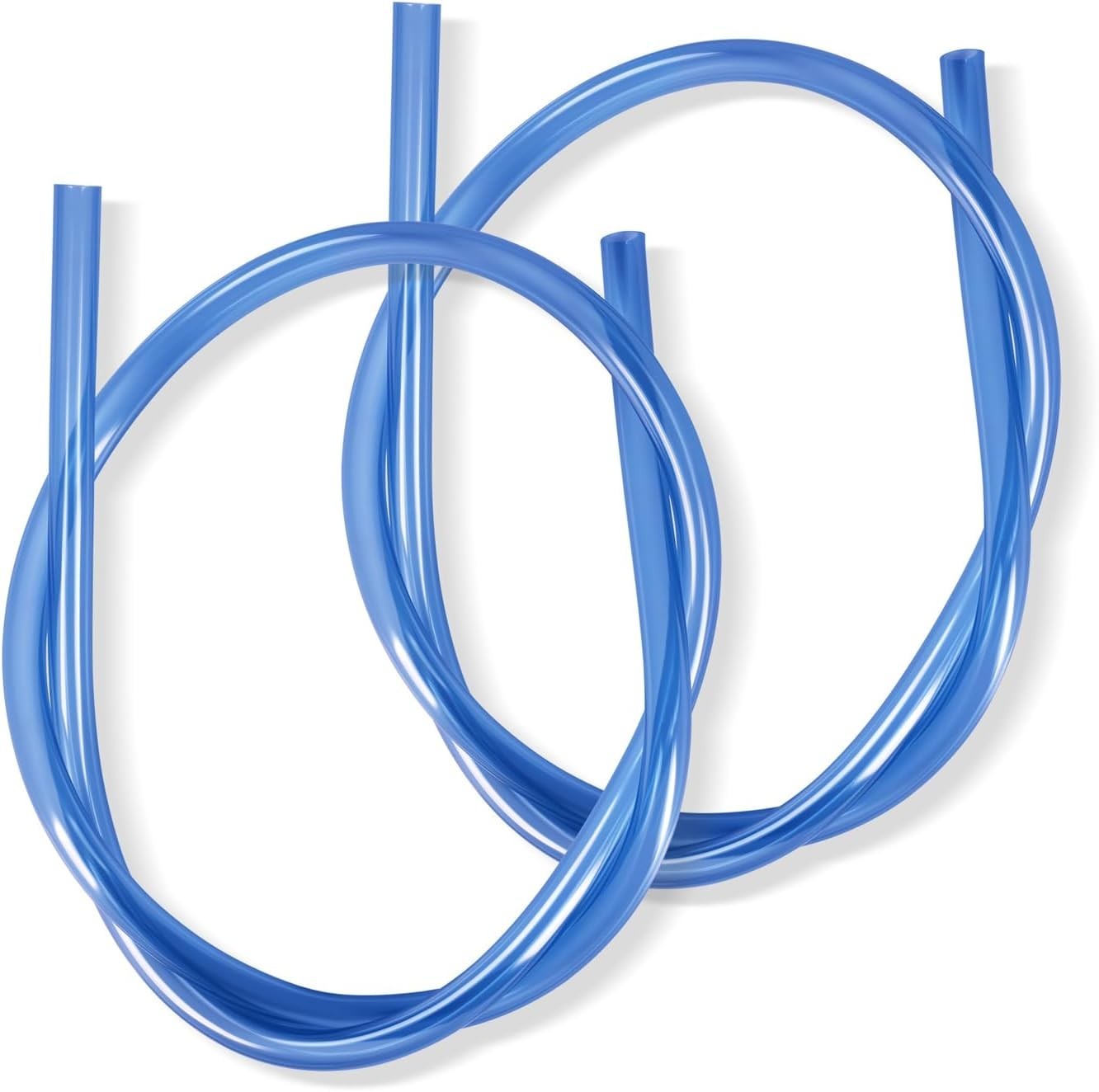 Versatile 2-Pack Replacement Hydration Bladder Hoses, 1/4" Inner Diameter Tubing