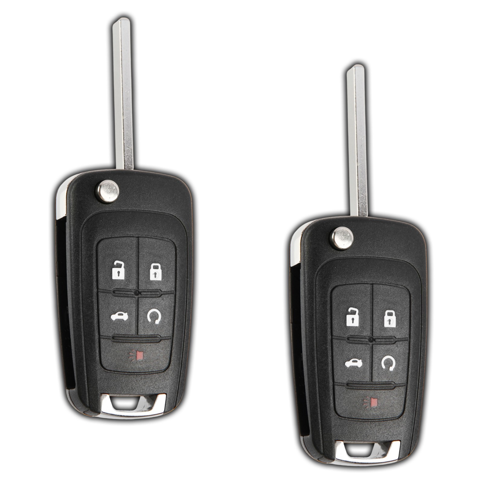 2 Remote Flip Key Fob for 2010 2011 2012 2013 2014 2015 2016 Buick Lacrosse