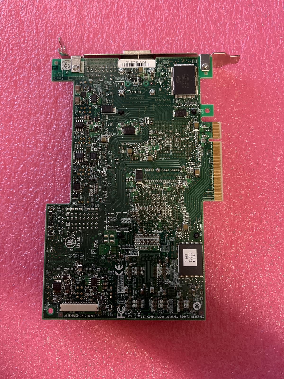 LSI LOGIC MR SAS 9280-24I4E MR SAS 9280-24I4E GRAPHICS CARD