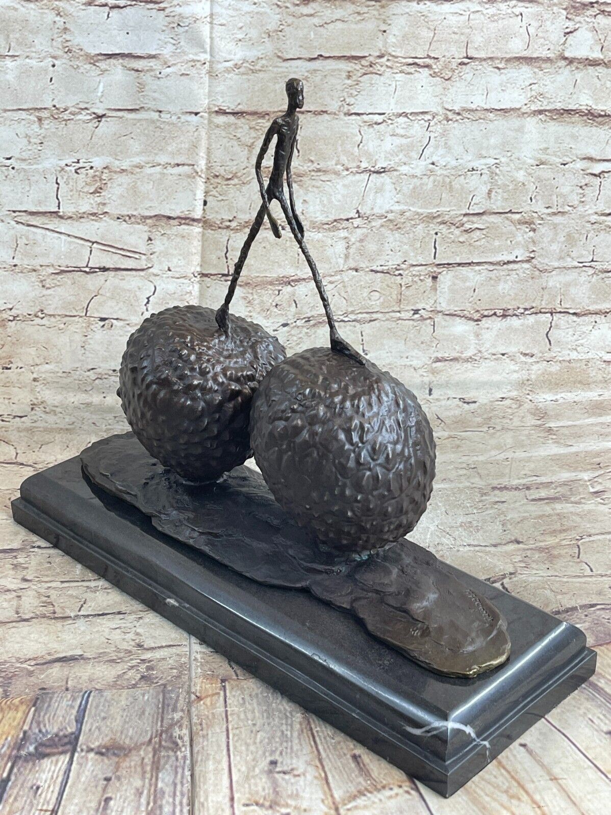 Statue Bronze Homme qui marche style GIA Hot Cast Figurine Figure Sculpture