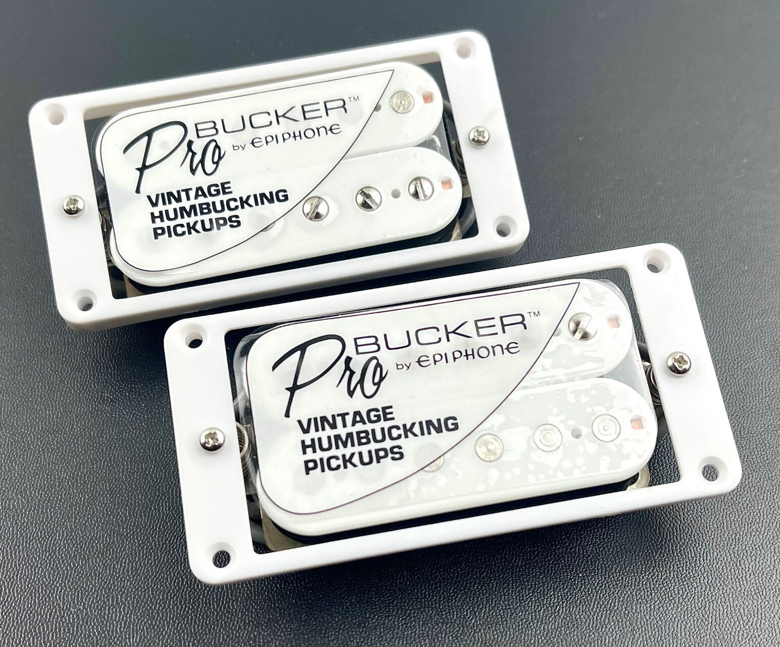 EPIPHONE Pro White Zebra Probucker Humbucker Pickups OEM MADE USA SHIP