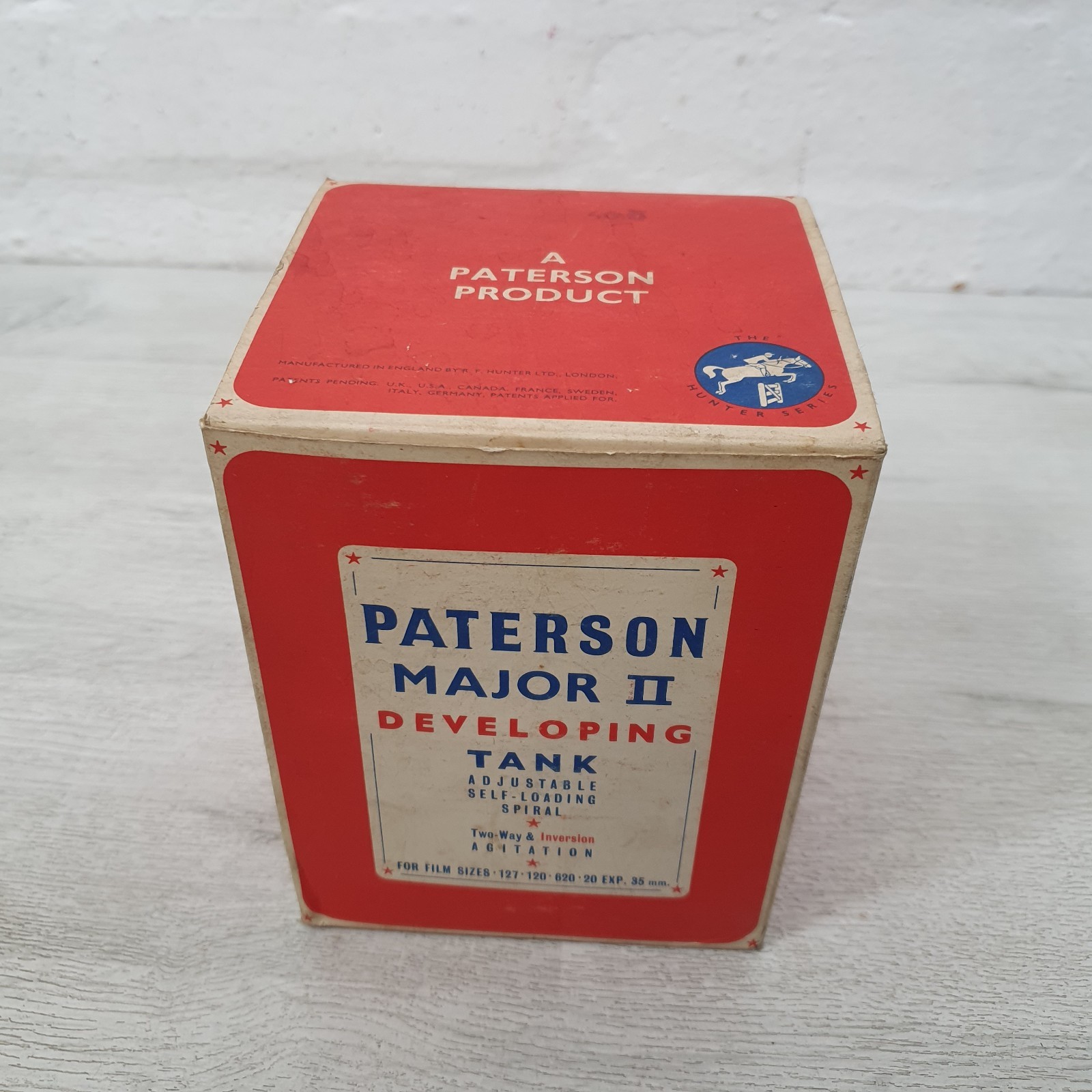 Paterson Major II Developing Tank 35mm with Adjustable Spiral - B26