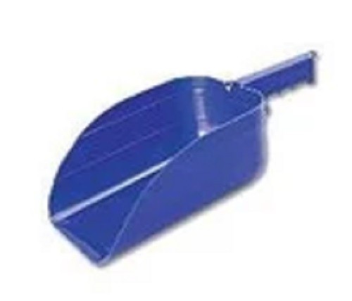 Plastic Feed Scoop BLUE Feed Horse Cattle Goat Stable Barn 5 pint