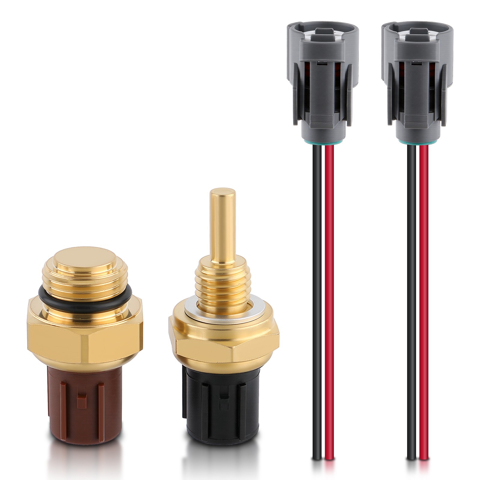 Coolant Fan Switch&Coolant Temperature Sensor+CONNECTORS for Acura·CL·02002-2003