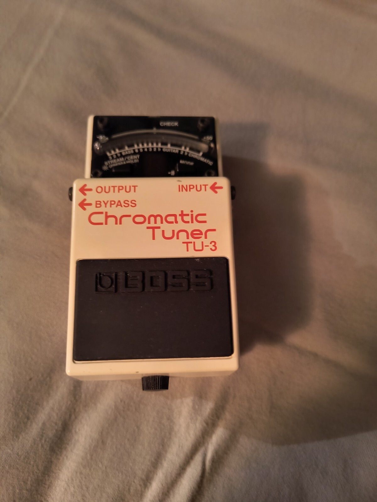 Boss Chromatic Tuner Pedal TU-3