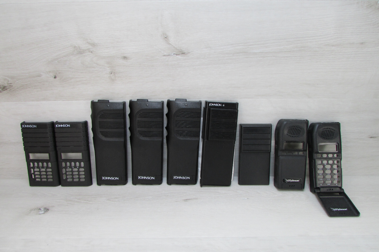 CB Radio E F Johnson Etc Replacement Face Plates Lot of 9