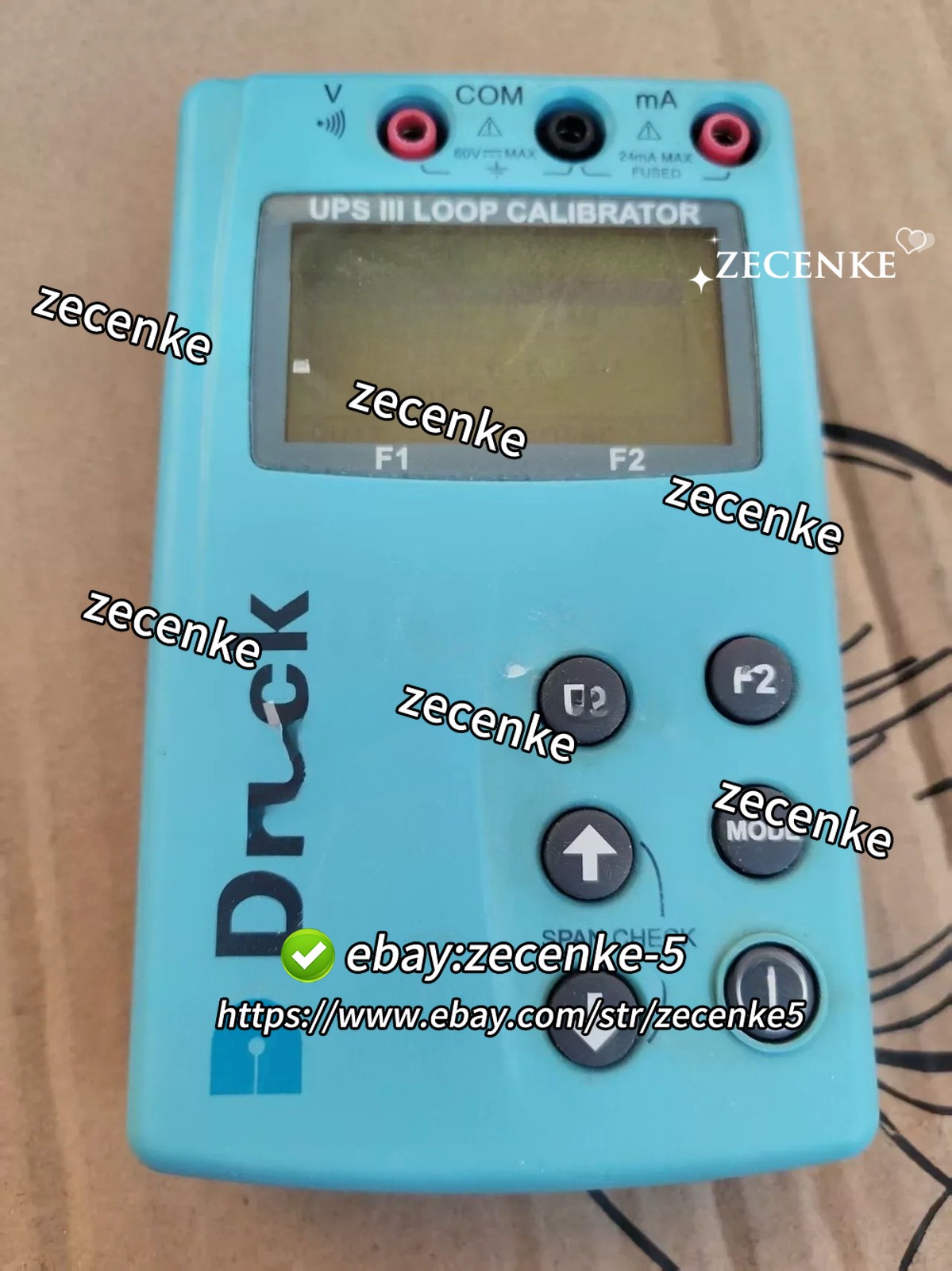 1PC Ge Druck UPS III Thermal Control Signal Loop Calibrator Used