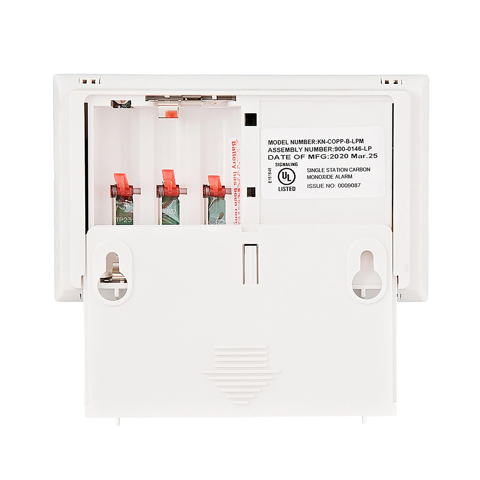 Kidde Carbon Monoxide Detector, AA Battery Powered CO Alarm 1 Pack, Detector