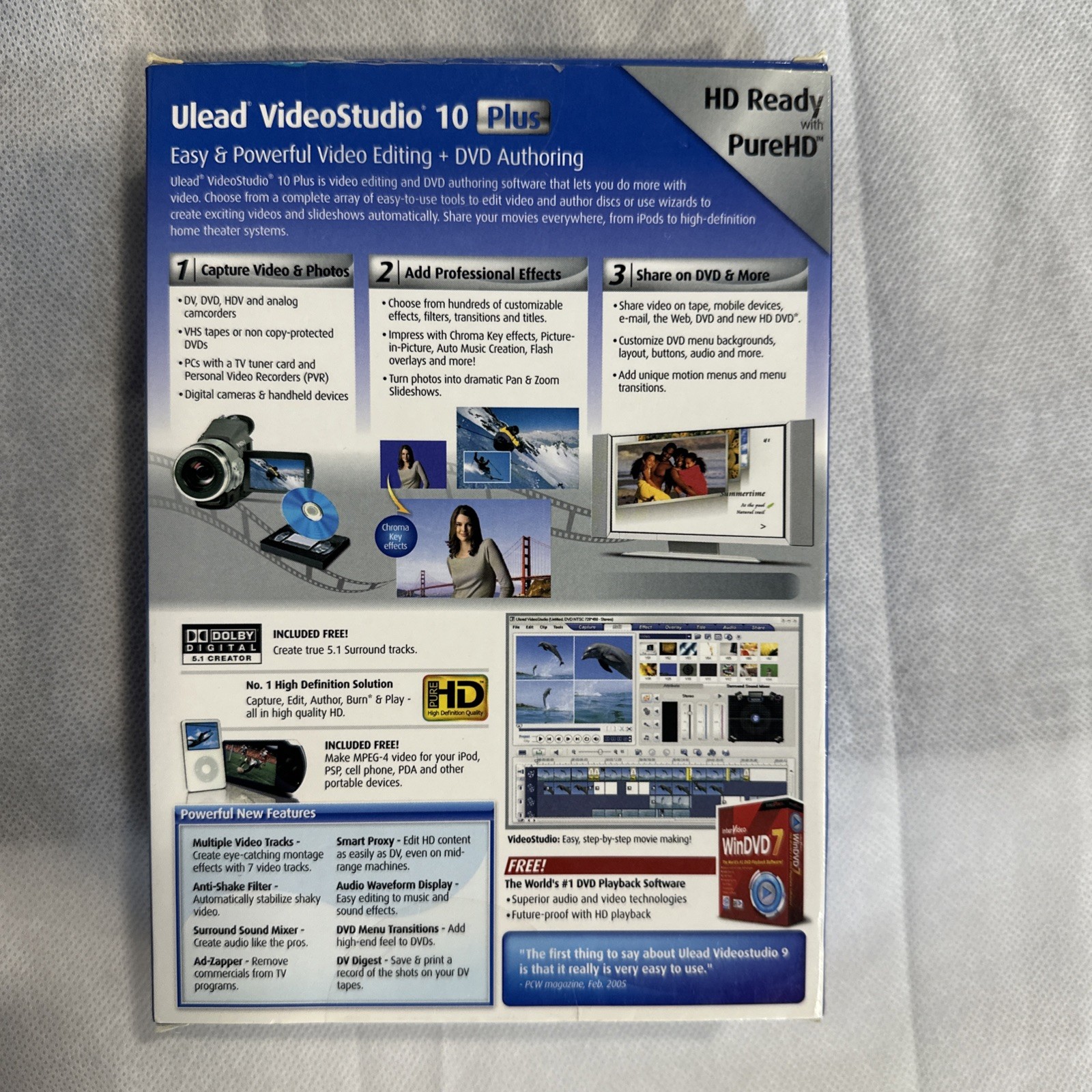 Ulead VideoStudio 10 Plus Video Editing Software